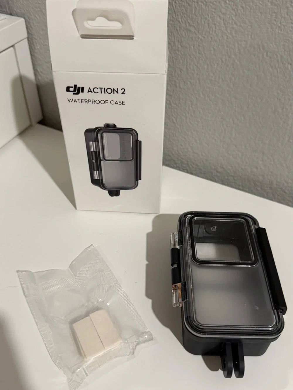 DJI Action 2 Waterproof Case - Black and Clear